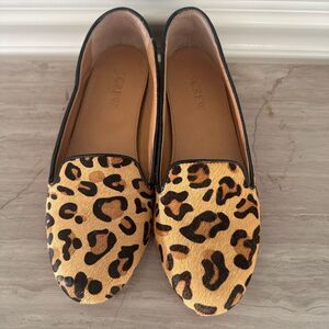 J. Crew Leopard Print Flats